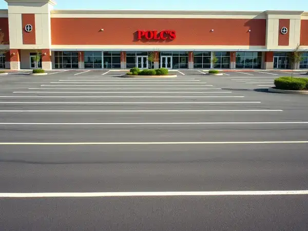 Commercial parking lot project